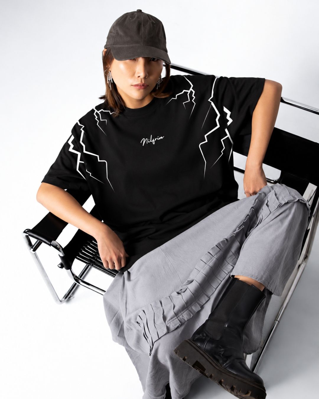 Silent Storm Oversized Tee