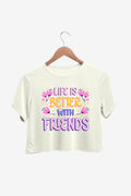 Printed Crop Tops