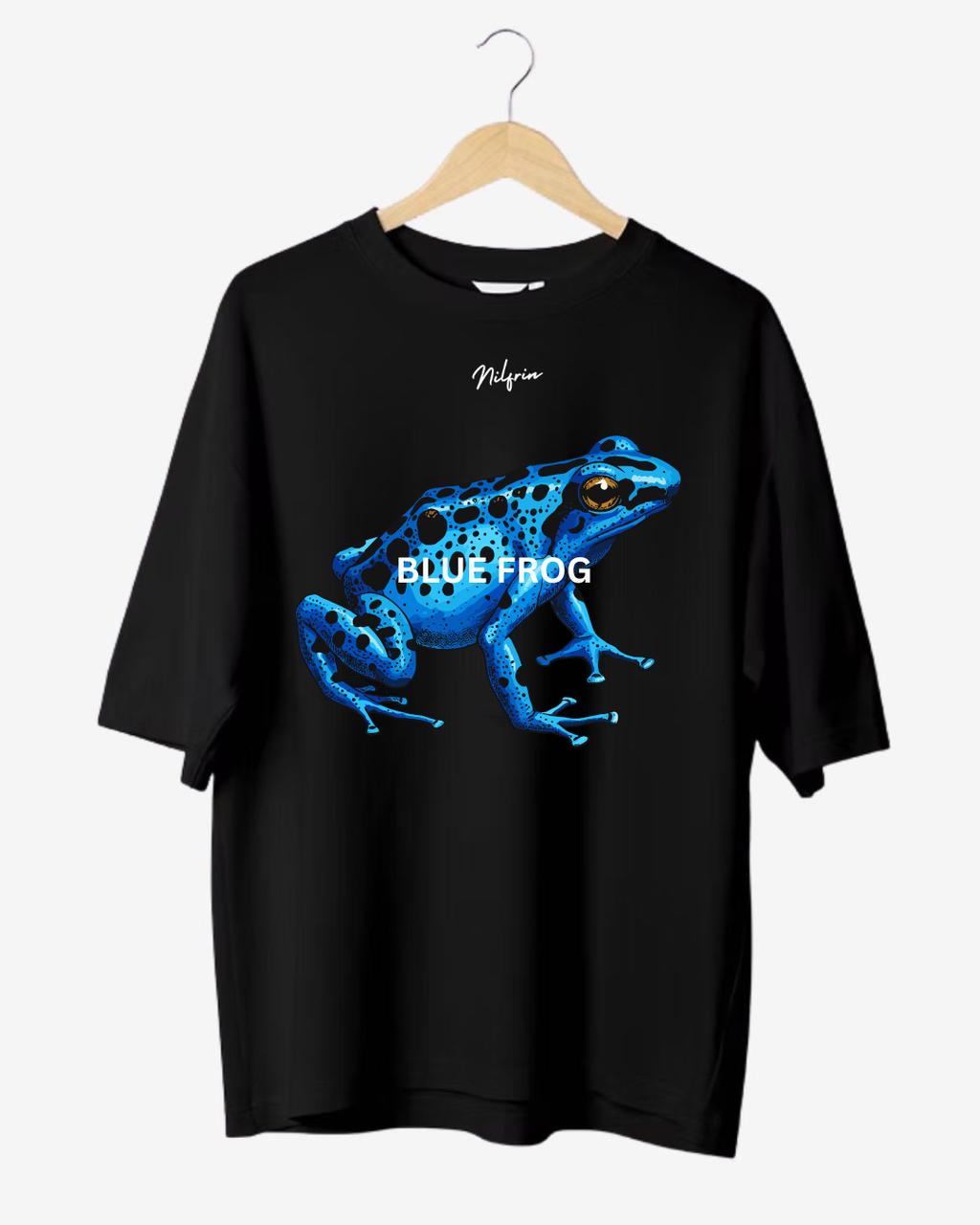 Blue Frog Oversized Tee