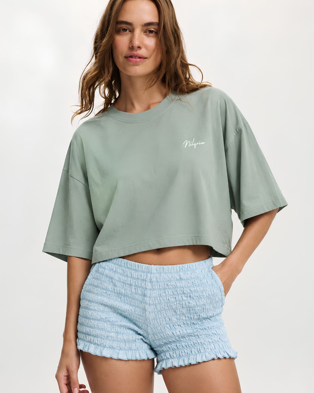 Oversized Crop Top