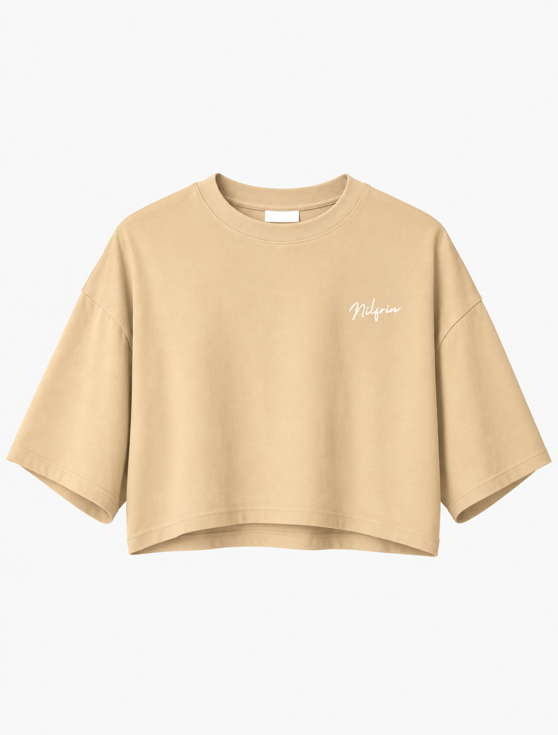 Oversized Crop Top
