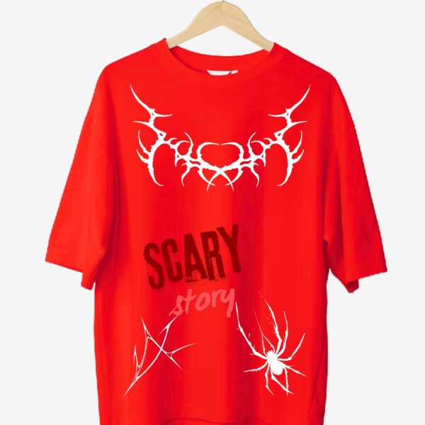 Scary Story Oversized T Shirt