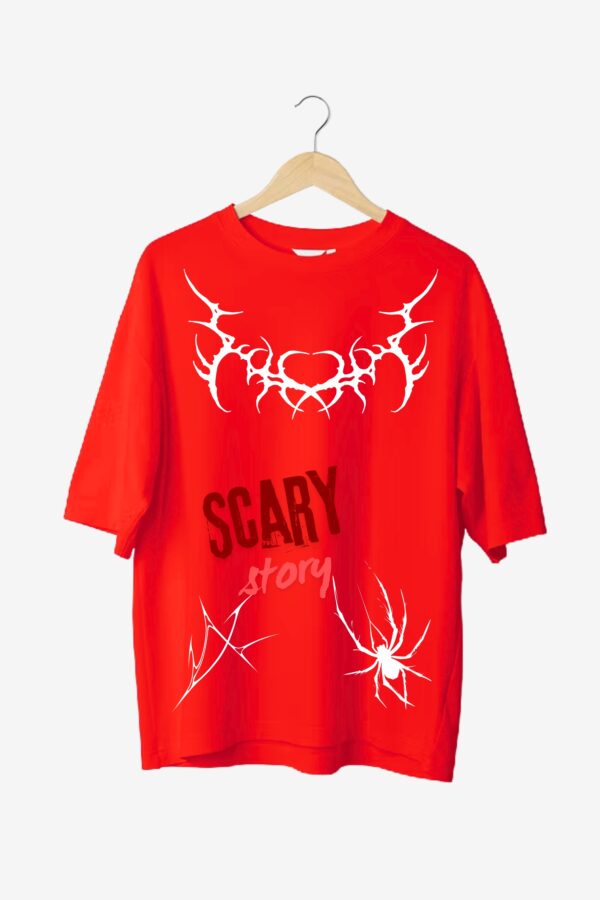 Scary Story Oversized T Shirt