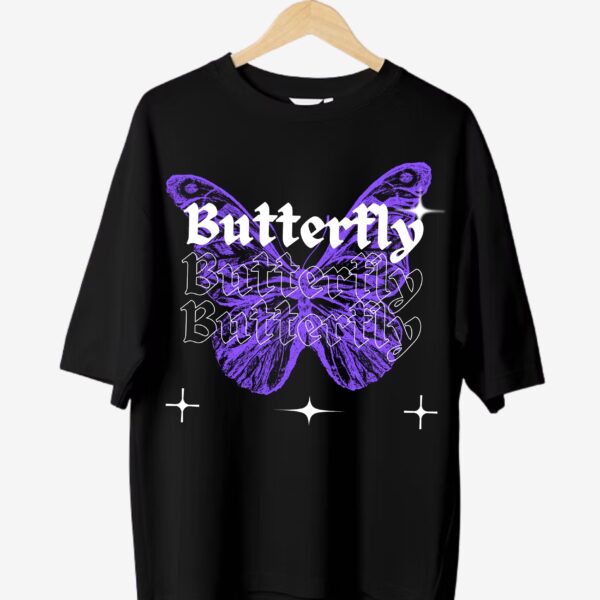 Butterfly Oversized T Shirt