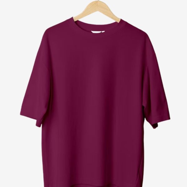 Plain Oversized T Shirt