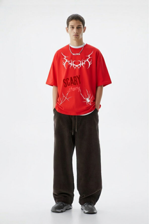 Scary Story Oversized T Shirt