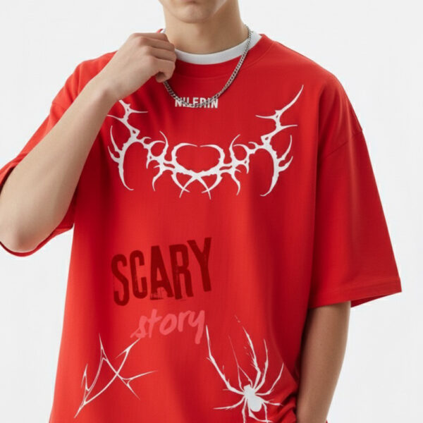 Scary Story Oversized T Shirt
