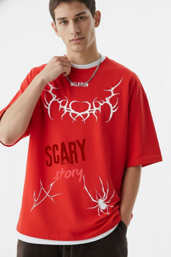 Scary Story Oversized T Shirt