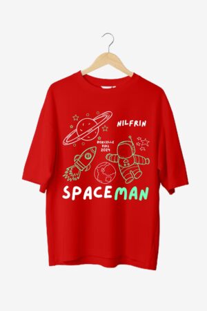 Space Man Oversized T Shirt