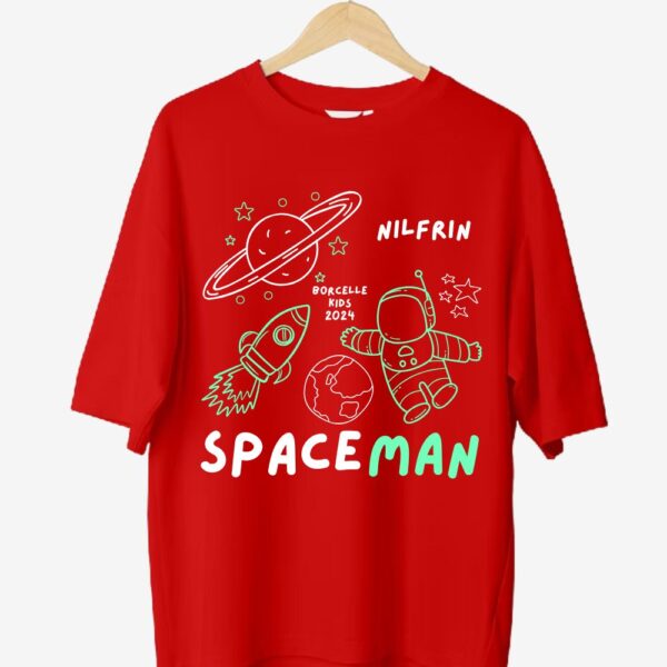 Space Man Oversized T Shirt